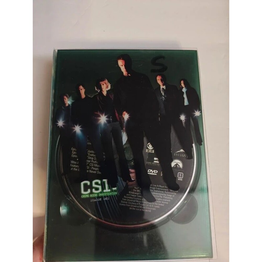 CSI: Crime Scene Investigation DVD Box Set - Incomplete (Missing Disc 1)